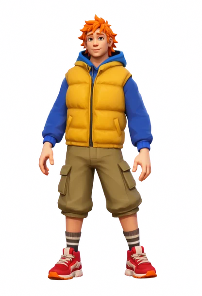 Pip drawn by Qwen-Image 2.1, transparent background